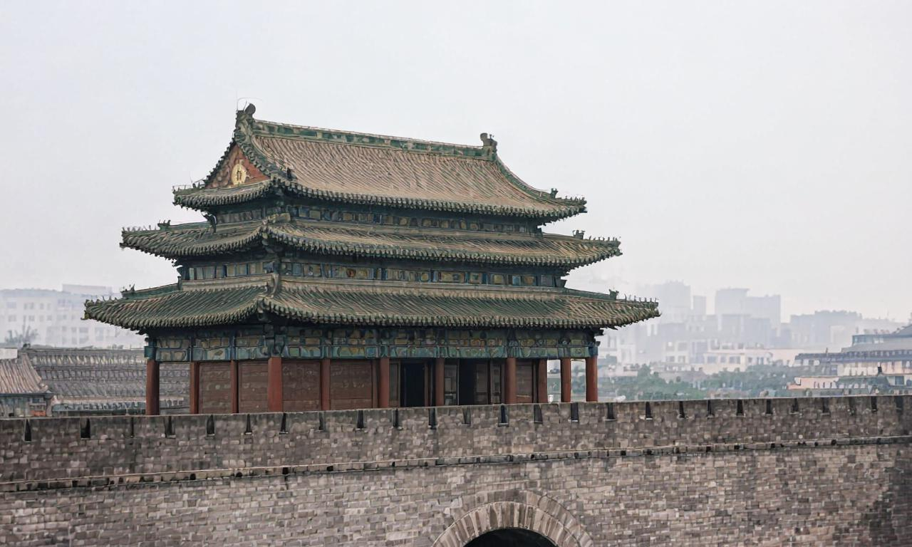 明城垣的建造规制与历史沿革